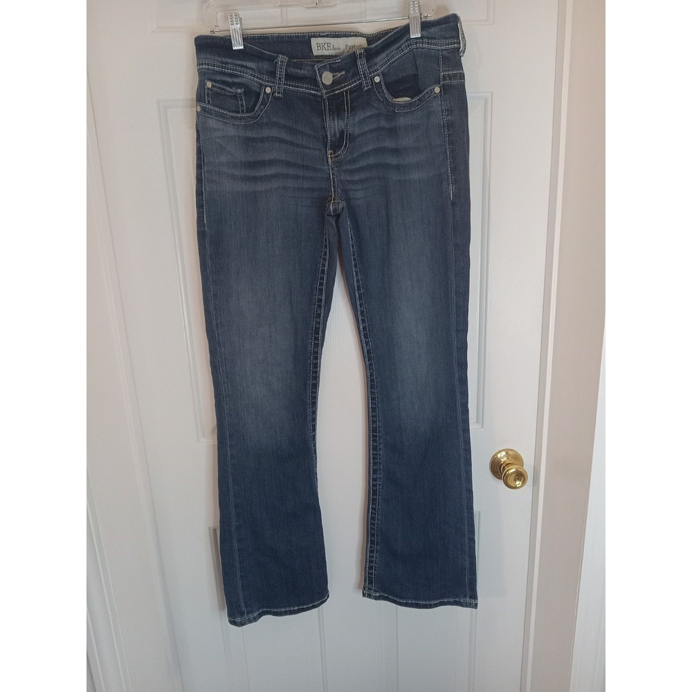 BKE Buckle Jeans Women 29R/31.5 Payton Bootcut Medium Wash Denim Stretch  ABK251